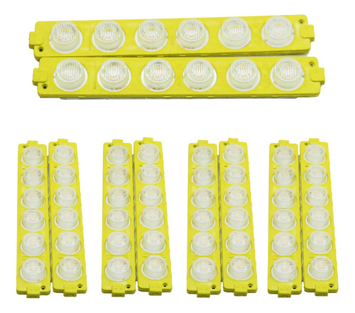 5 Modulos 12 Leds Codigo 3 Funciones Grua Torrera 6w T