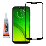 Tela Display Frontal Para Moto G7 Power Xt1955 + Cola + Pel