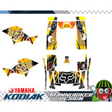 Kodiak Yamaha Graficos Calcas Wrap Vinil Laminado Antirayon