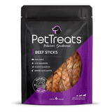 Petisco Natural P/ Cachorro Pet Treats Beef Sticks 6un