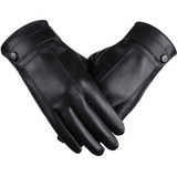 Guantes De Invierno Para Adultos, Cálidos, Piel Sintética, N