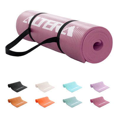 Tapete Ejercicio Altera Yoga Mat 10mm Grueso Pilates Color Morado Atardecer | Envío gratis