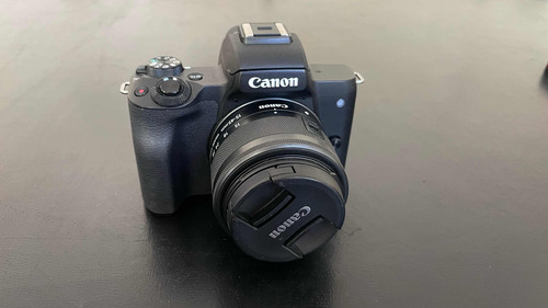 Cámara Fotos Profesional Canon Eos M50 15-45mm Y Adaptador