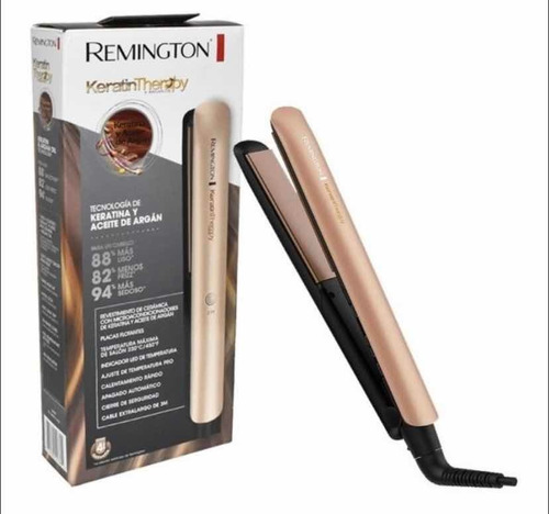 Nueva Plancha Remington Keratina-argan 8599 Original+ob