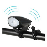 Farol Bike Recarregável Usb Iluminação Noturna Buzina 7588