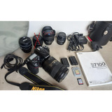  Nikon D7100 Dslr + Zoom Nikon 28-300mm + Lentes Y Accesorio