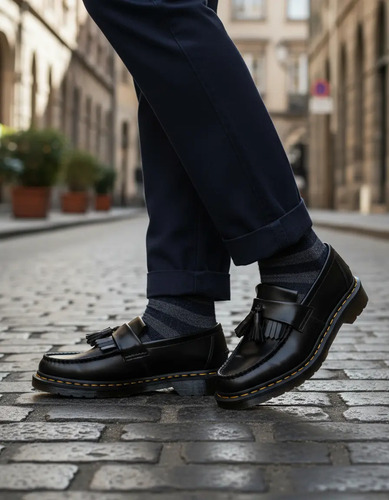 Mocasines Con Borlas Zapatos Martín Bajos De Piel | Envío gratis