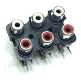 Conector Rca 06 Vias Para Modulo  B.buster Bb 1200gl 