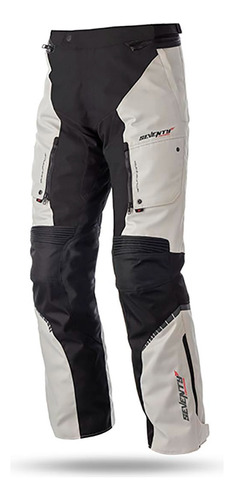 Pantalón Moto Seventy Pt1 Cordura Unisex 3 Capas Negro/gris
