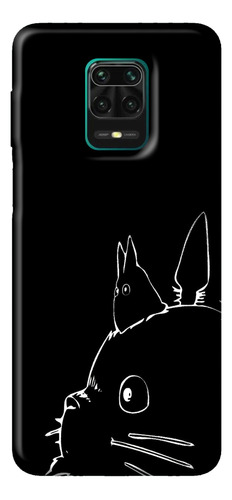 Funda Estuche Totoro Black Para Xiaomi Vivo Oppo Realme