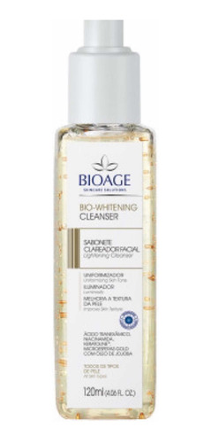 Sabonete Clareador Reduz Manchas  Bio Whitening Bioage