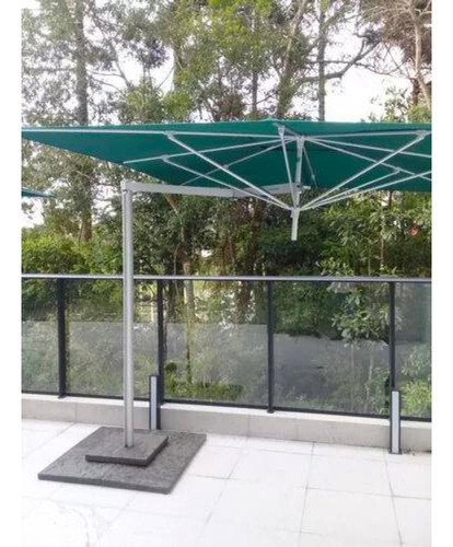 Ombrelone Monoflex  2x2m C/braço 1,85m+ Base Pedras Movel