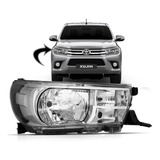 Farol Toyota Hilux Srv Srx 2016 2017 2018 A 2020 Ld Sem Led