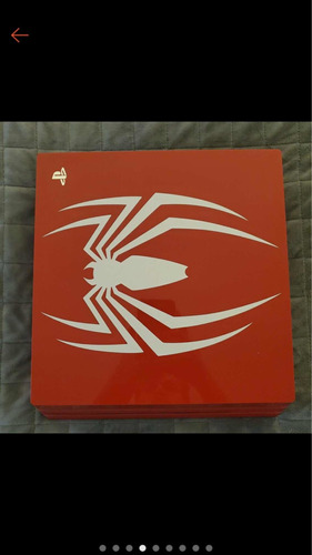 Playstation 4 Pro 1tb Red Spider Man. 50 Unidades 