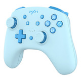 Controle Sem Fio Pxn9607x Para Nintendo Switch E Pc/ Ios Cor Azul-celeste