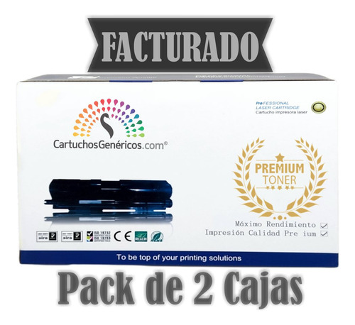 2 Toner Compatible Con Brother Dcp-l2551dw Tn-15 3,000 Pag.