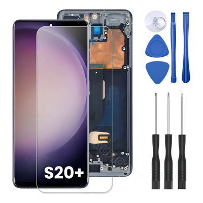 Pantalla Para Samsung S20+ Plus Lcd Mostrar Táctil Con Marco | Envío gratis