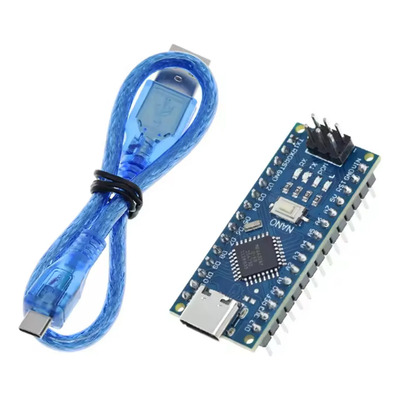 Tarjeta Nano Tipo C Atmega328p Cable P/soldados Comp Arduino