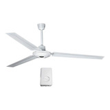 Ventilador De Techo Igoto V5670-w Blanco Con 3 Aspas De  Metal, 56  De Diámetro 110 v - 127 v