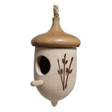 L Comedero Para Pájaros Bird House, Madera, Exterior, Para