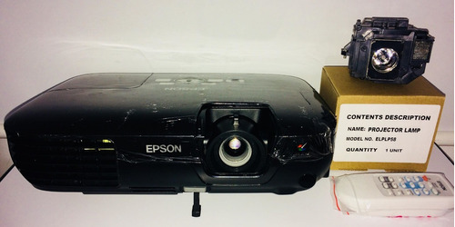 Proyector Epson S10+ Videobeam Exelente Estado Lampara 0