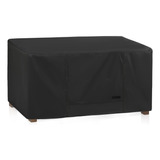 Nettypro Funda Rectangular Para Mesa Auxiliar De Patio, Impe