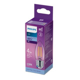 Foco Vela Led Philips 4.5 Watts Base E27 Luz Fria 5000k