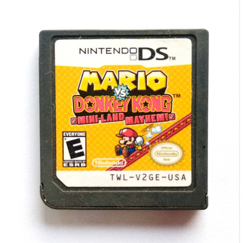Mario Vs Donkey Kong Mini-land Mayhem Nintendo Ds Nds