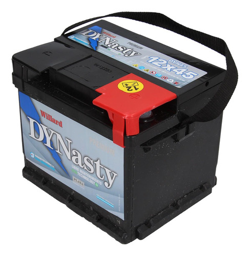 Bateria Para Auto Dynasty Willard Dyn45 12x45 + Derecha Dyna