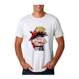 Polera Dragon Ball Goku Vegeta Lucha