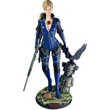 Jill Valentine Resident Evil 5 1/6 28cm Action Figure 3d