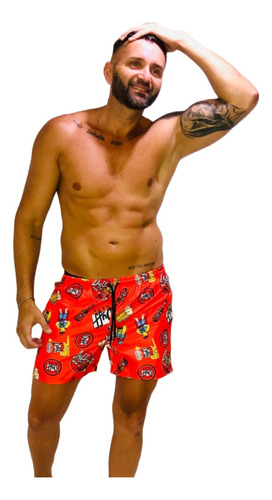 Malla Short De Baño Hombre Los Simpsons Surtido Sheli 2150