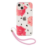 Funda Mobo Rose Strap Para iPhone 13