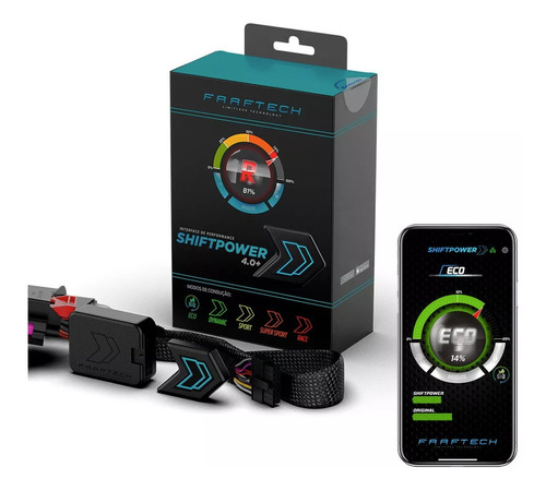 Modulo Acelerador Pedal Shiftpower Duster Kicks Ft-sp21+ App