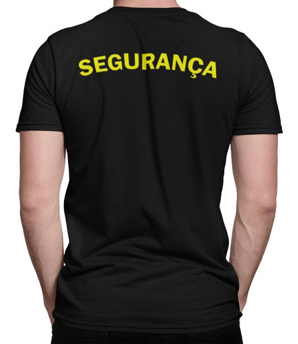 Camiseta Camisa Masculina Segurança Privada Agente Vigilante