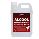 Ál-cool Isopropílico 100% 5l Limpeza De Placa Eletrônico