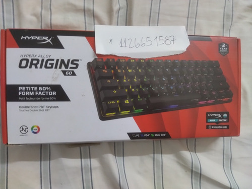 Teclado Hyper X 60 Origins