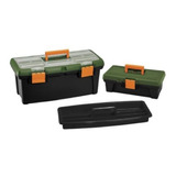 Kit Caja De Herramientas 22 Pulgadas + Organizador 14 Pulgad