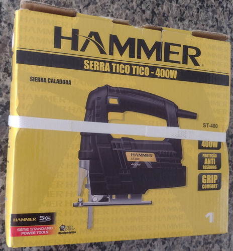 Serra Tico Tico Elétrica Hammer St-400 400w 110v + Kit