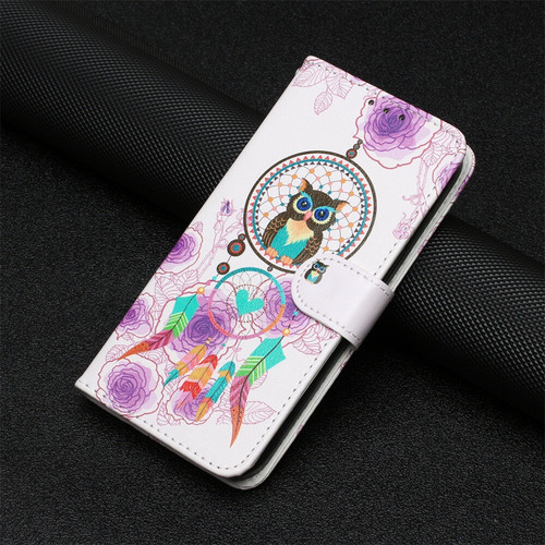 Funda Tipo Cartera Pintada Para Motorola E13 E22 E32 G60 G50