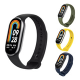  Relógio Xiaomi Mi Band  8 Global C/3 Pulseira + 1 Películ