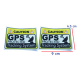 Calcomanías Stickers Para Auto O Camioneta Gps Protected 2pz