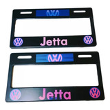 Par Porta Placas Autos Volkswagen Jetta Tornasol