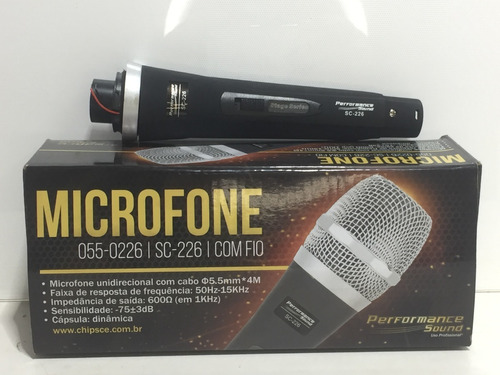 Corpo Para Microfone Performance Sound Sc-226