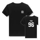 Camiseta  K-pop Nct U Integrante Ten 96 Korea