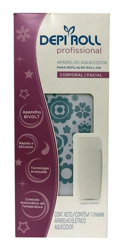 Depiroll Aquecedor Para Depila Roll-on Corpo Fac Estamp Sort