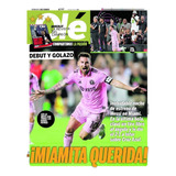 Diario Olé Sabado 22/07/23 Miamita Querida Messi Inter Miami