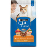 Alimento Cat Chow Defense Plus  Cat Chow Delimix 15 Kilos