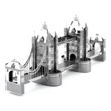 Arquitectura - London Tower Bridge Puzzle 3d Metal Model  