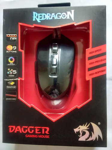 Mouse Redragon Dagger Chroma M715 (10.000 Dpi) Pixart 3325
